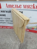 Круглый деревянный стол-трансформер купить в каталоге - Иконка 4